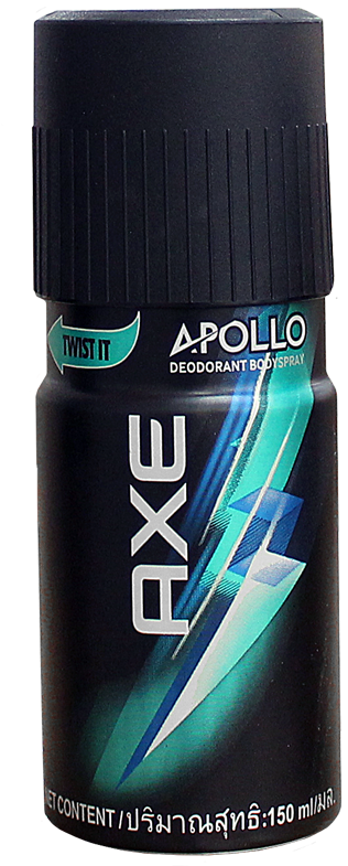 Axe Spray Transparent Png - Axe Apollo Deodorant For Men (868x1010), Png Download