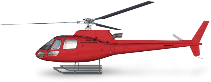 Red Helicopter Png Image - Helicopter (770x350), Png Download