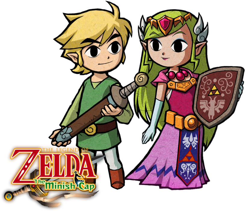 Zelda No Densetsu - Princess Zelda Minish Cap (900x772), Png Download