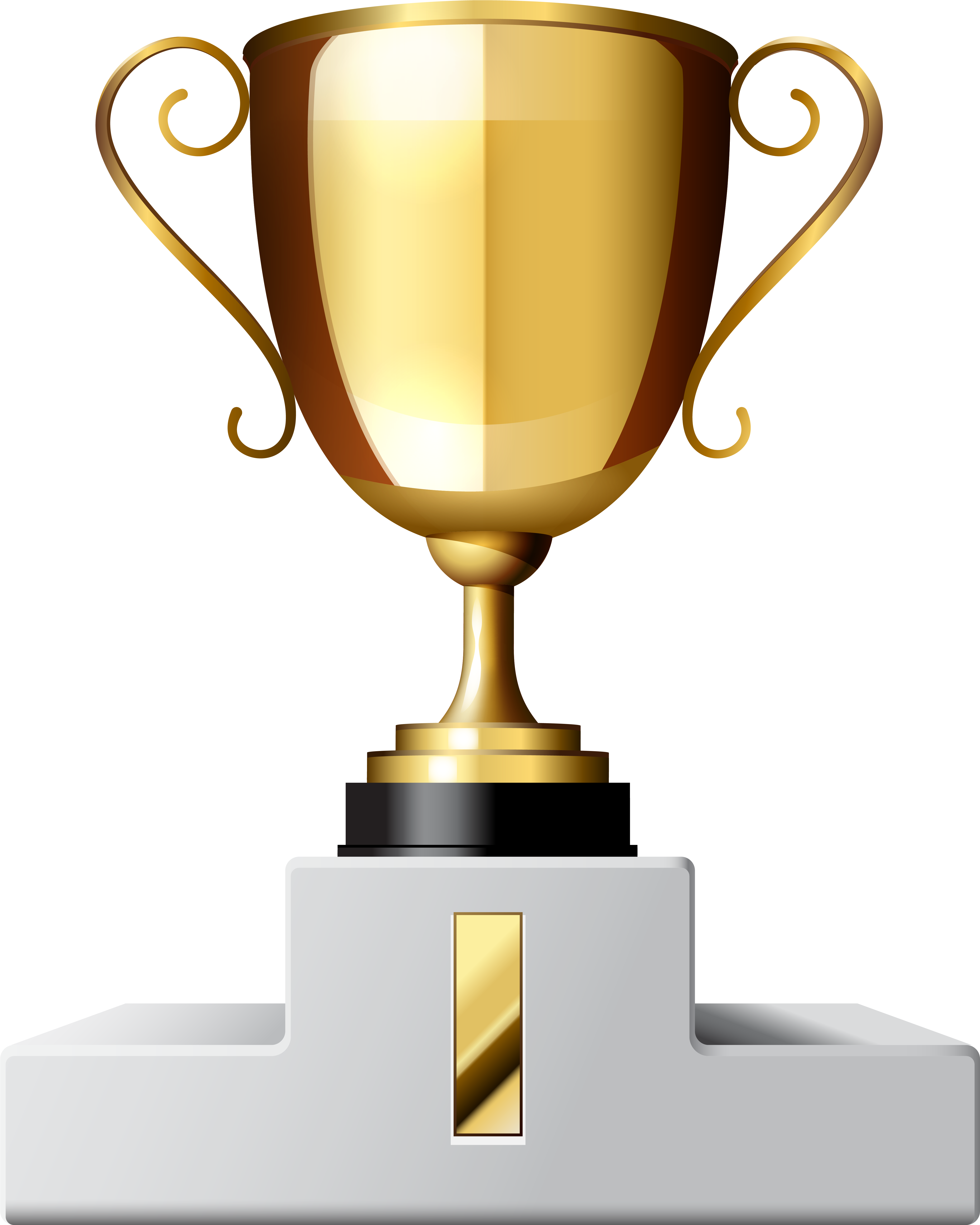 Free Png Golden Cup Png Images Transparent - First Place Trophy Png (480x600), Png Download
