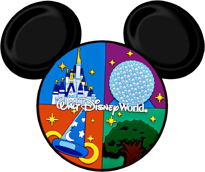 Logo Clipart Disney World - Disney World Park Symbols (693x577), Png Download