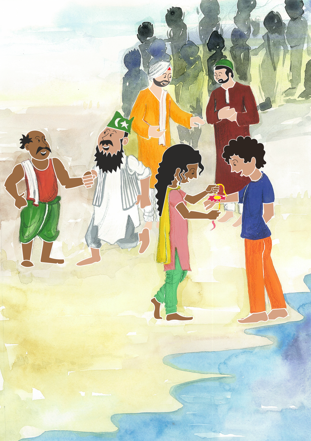 Back To Top - Painting (1000x1414), Png Download