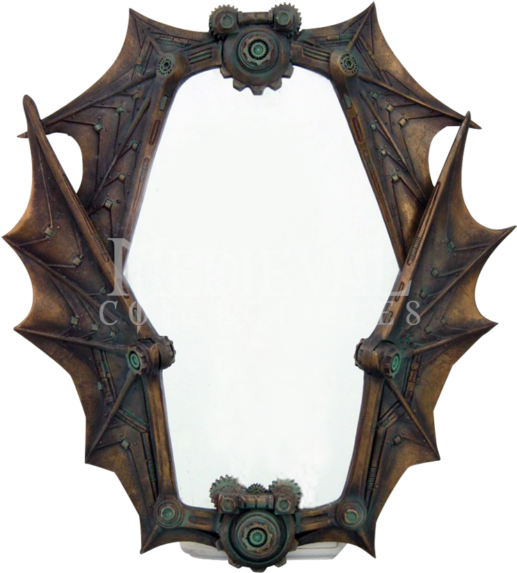 Gothic Mirror Frame Png (850x850), Png Download
