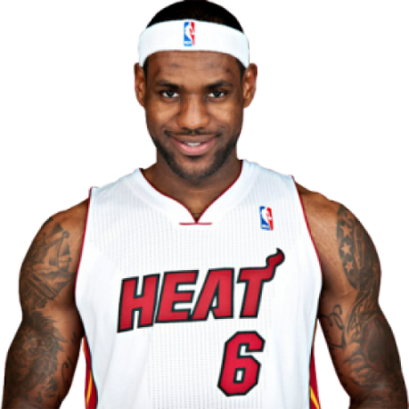 Lebron James - Lebron James Age 21 (450x450), Png Download