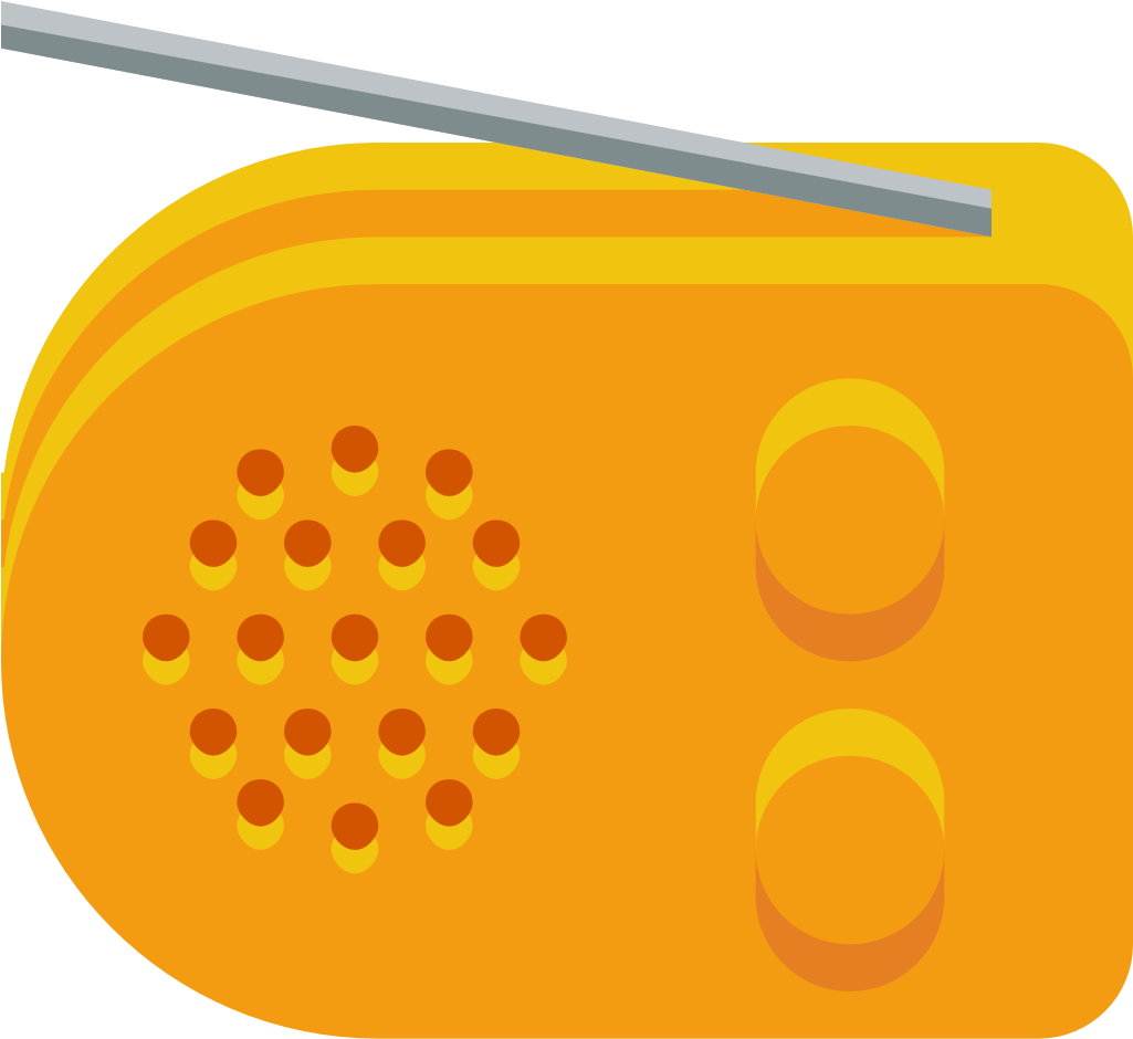 Radio Icon - Radio Station (1024x1024), Png Download