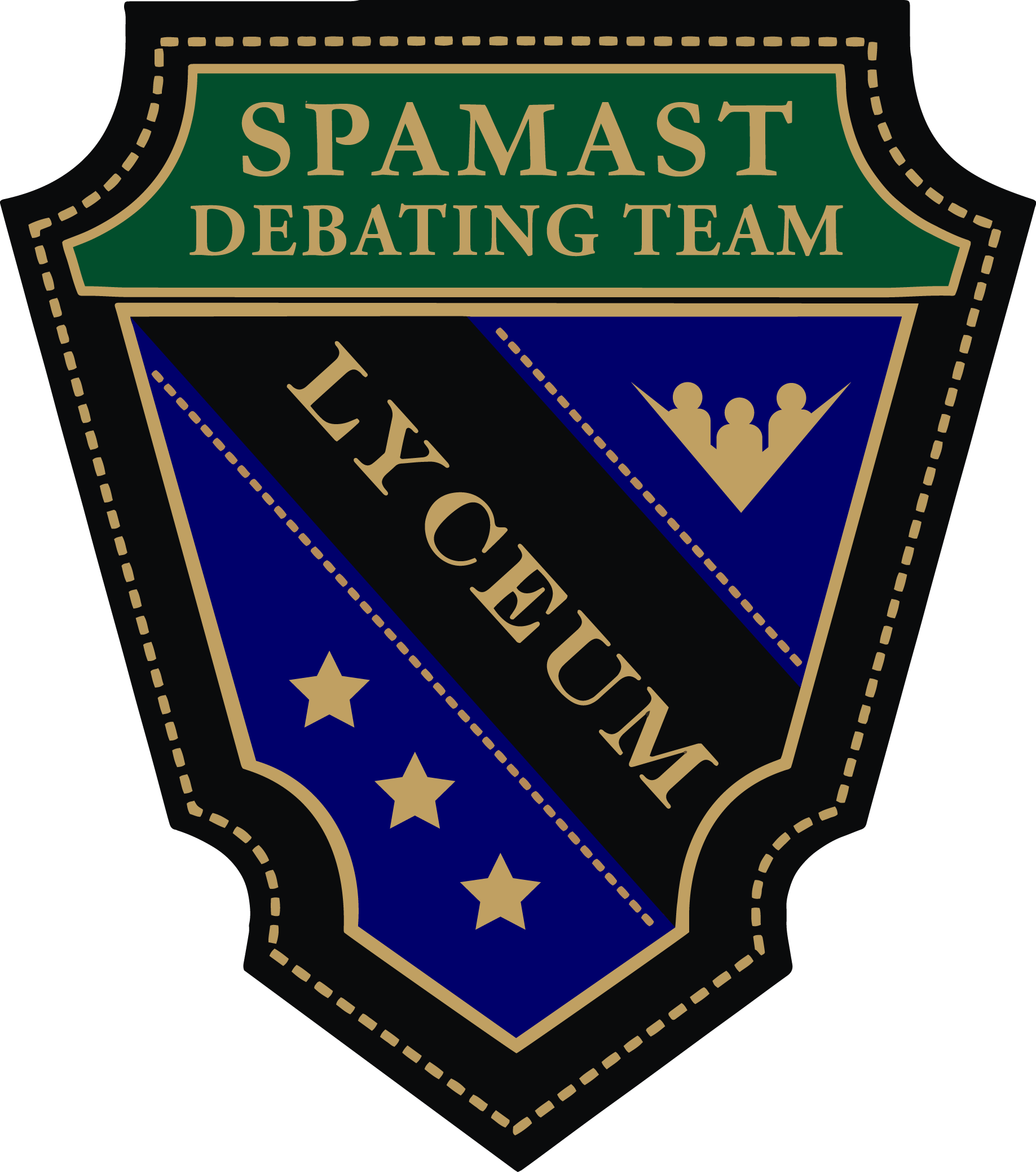 Official Logo Of Spamast Debating Team - Emblem (1837x2078), Png Download