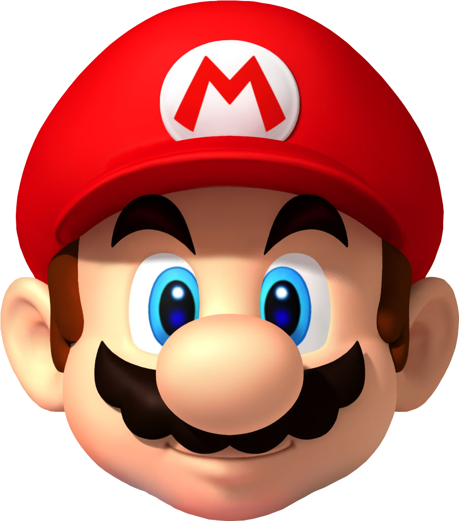 Mario Face Png - Super Mario Face Png (3000x3000), Png Download