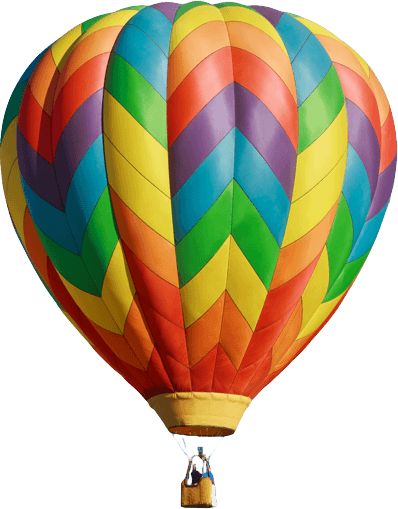 Air Balloon Png Icon - Hot Air Balloon Png Transparent Background (398x509), Png Download