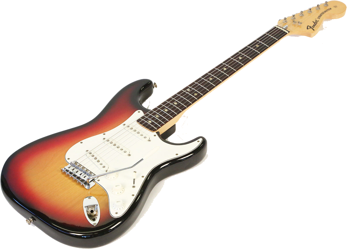 Fender Stratocaster Sunburst Guitar Transparent Background - Squier Telecaster California Series (1500x1084), Png Download