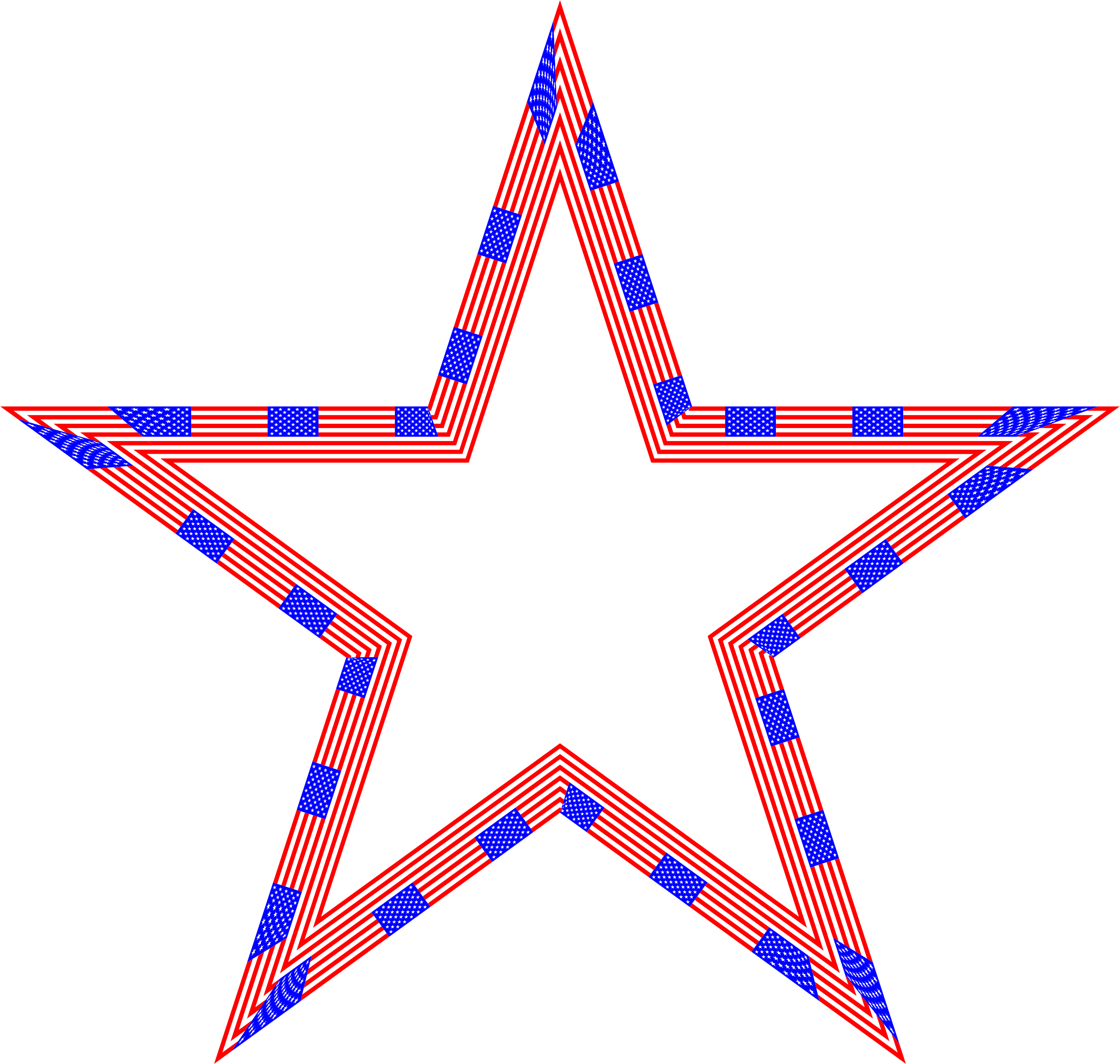 This Free Icons Png Design Of Usa Flag Star (2314x2200), Png Download