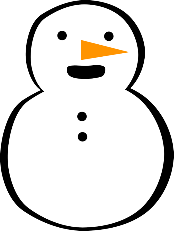 Computer Icons Snowman Pdf Emoticon Drawing - Clip Art (563x750), Png Download