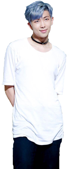 Bts Png On Tumblr - Rap Monster Png Cute (301x592), Png Download