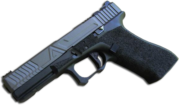 Agency Arms Hybrid Special Custom Glock - Starting Pistol (600x600), Png Download