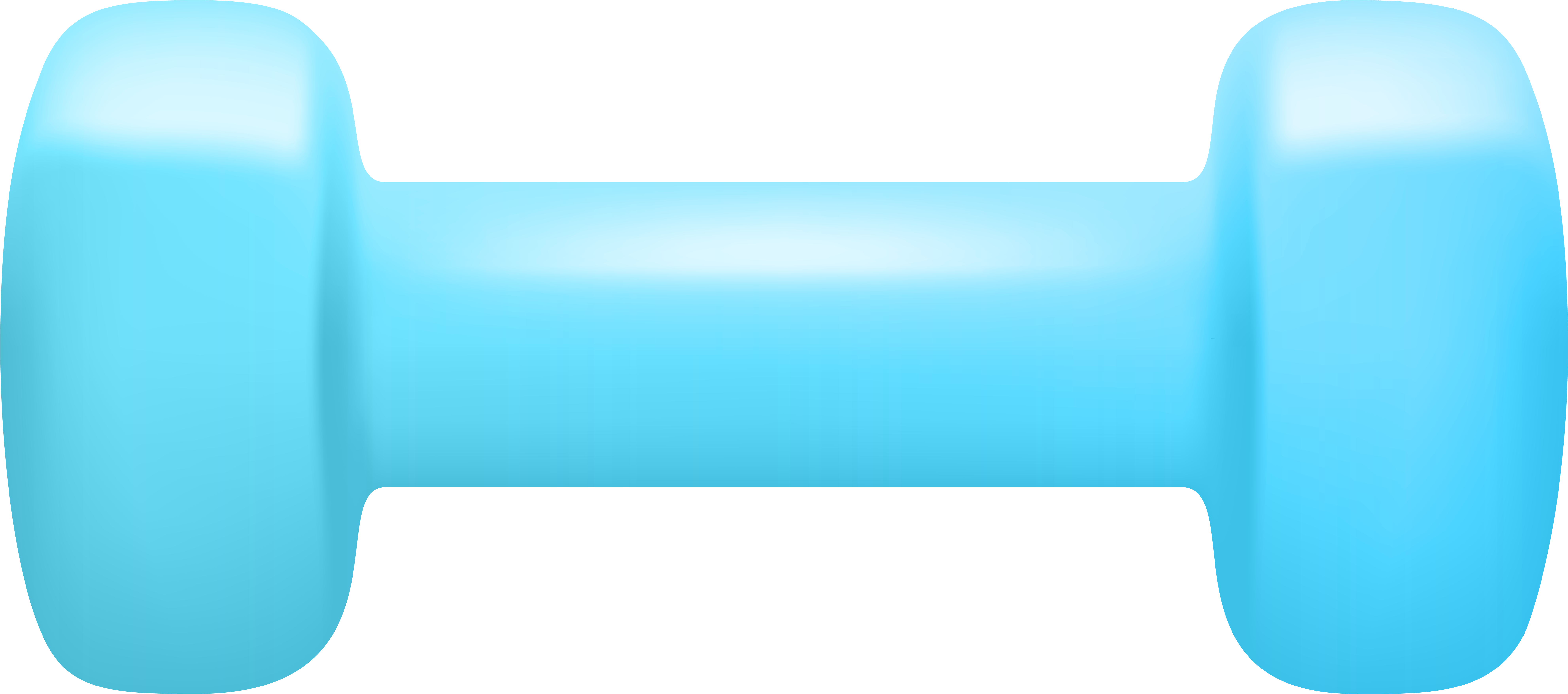 Dumbbell Png (8000x3589), Png Download
