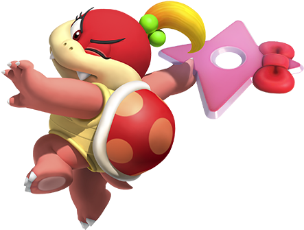 Super Mario Party Character List Pompom - Pom Pom And Boom Boom (596x538), Png Download