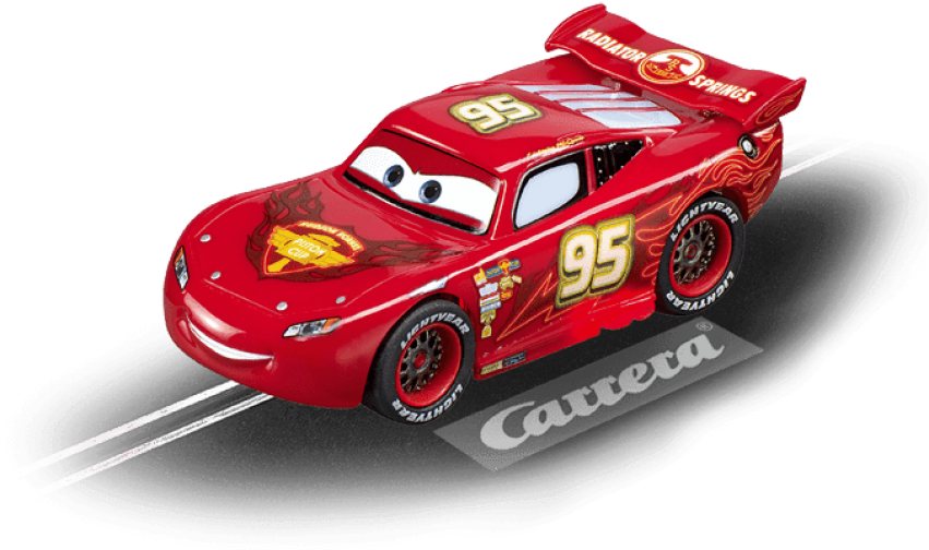 Disney - Pixar Cars - Lightning Mcqueen - Neon - Lightning Mcqueen Neon (700x467), Png Download