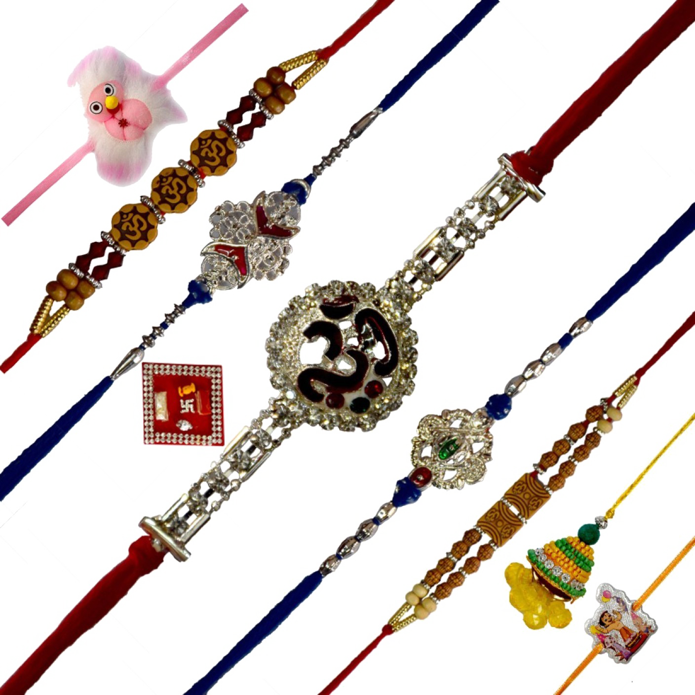 Rakhi Transparent Images Png - Happy Raksha Bandhan 2018 Design (1408x1408), Png Download