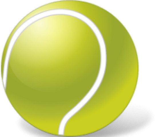 Tennis Ball Png Transparent Images - Tennis Ball Icon (640x480), Png Download