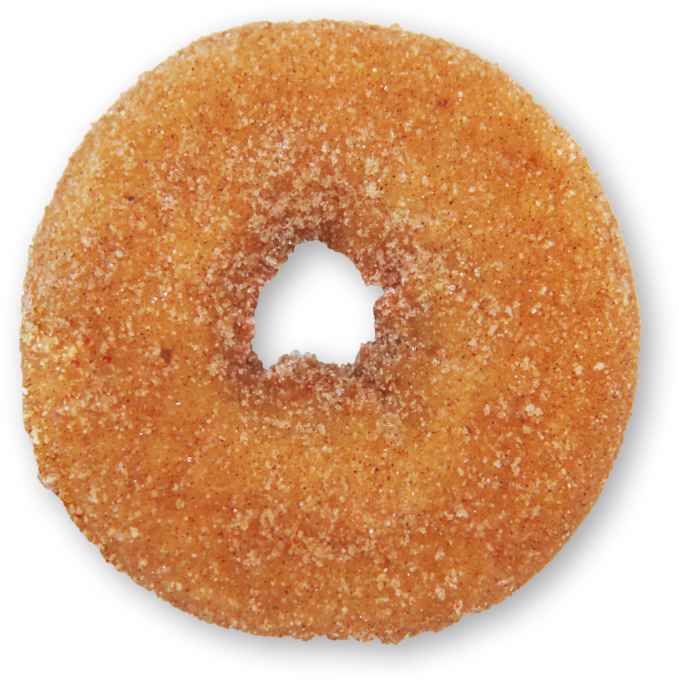 Cinnamon Sugar - Apple Cider Donut Png (1000x1000), Png Download