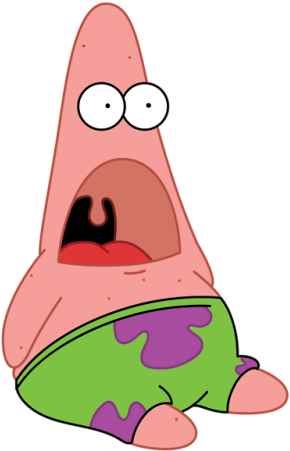 What Is This And Where Can I Watch The Full Movie - Patrick Mouth Open Transparent (500x500), Png Download