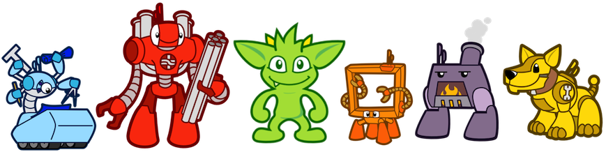 Gremlin And Friends - Gephi (869x218), Png Download