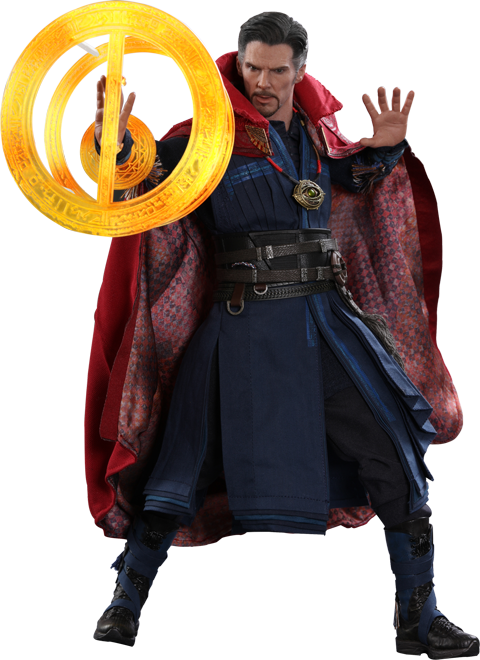 Hot Toys Doctor Strange Sixth Scale Figure - Dr Strange Hot Toys Infinity War (480x660), Png Download