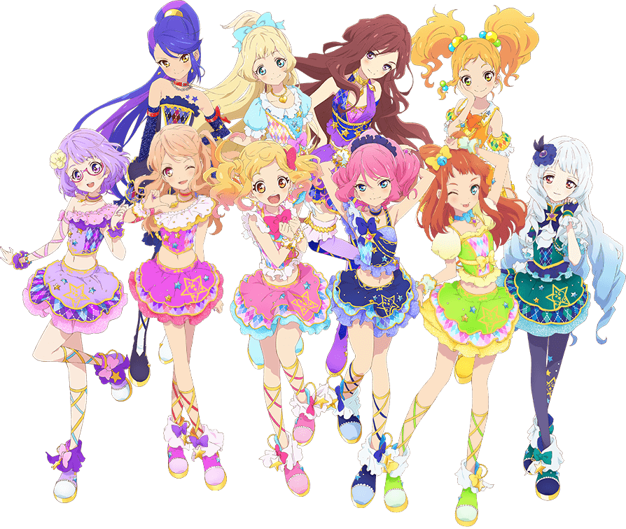 Keyimg Pc - Aikatsu Stars Season 1 (894x756), Png Download