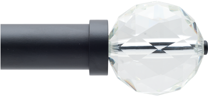 Cut Crystal Ball Finial - Eye Shadow (447x447), Png Download