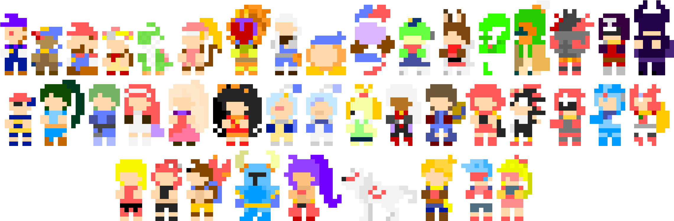 Everybody Else Is Pixelated - Super Smash Bros. (2400x900), Png Download