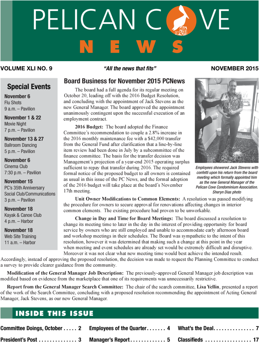 Pelican C N E W S Volume Xli No - News (960x1242), Png Download