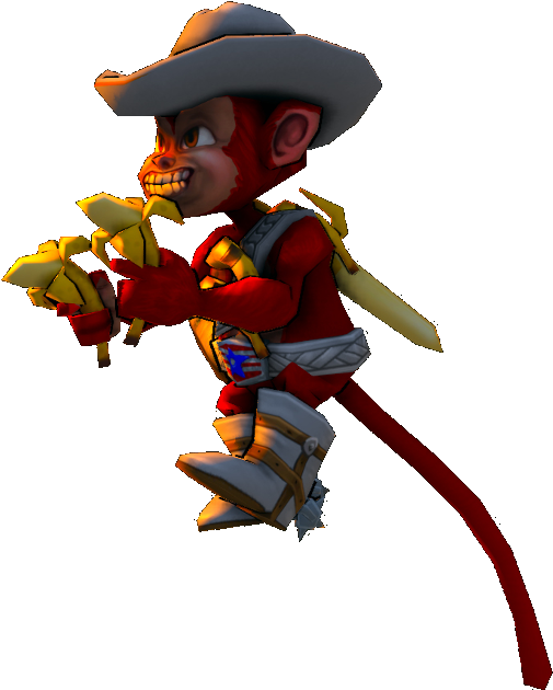 Monkey - Monkey Pet Dungeon Defenders (569x635), Png Download