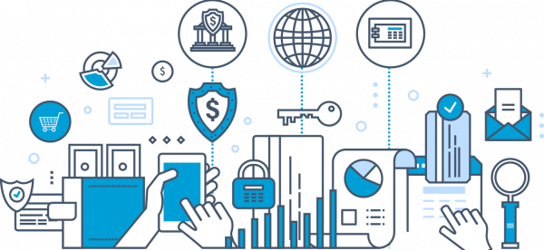 Financial Technology - Financial Technology Transparent (600x276), Png Download