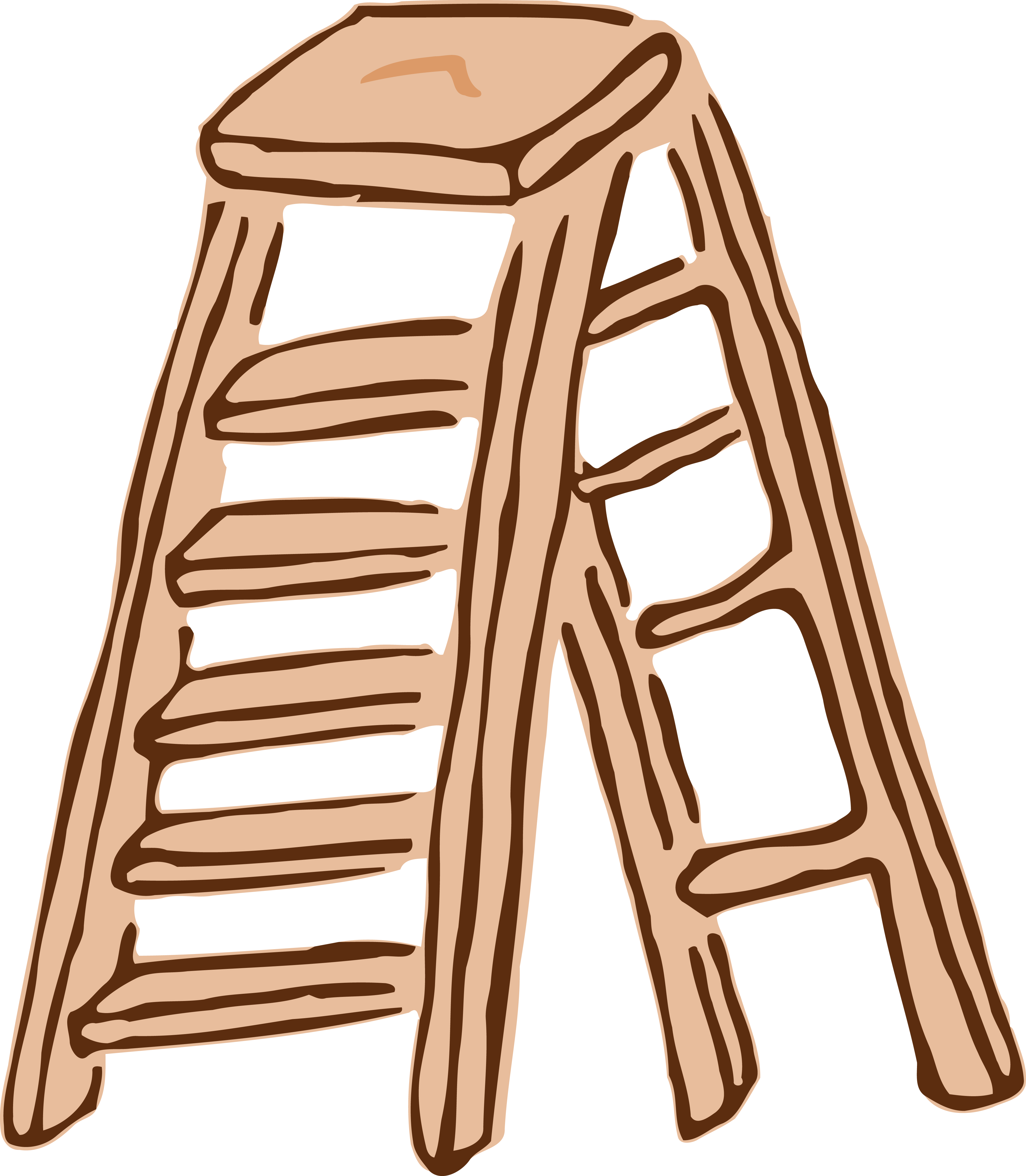 Download Collection Of High Quality Free Cliparts - Ladder Clipart Png (4000x4583), Png Download