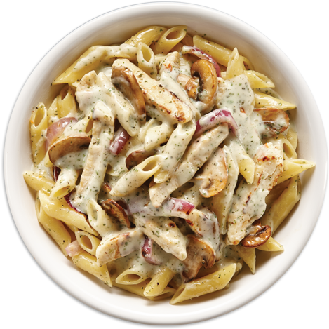 Pesto Chicken - Pasta Mia Pizza Png (500x500), Png Download