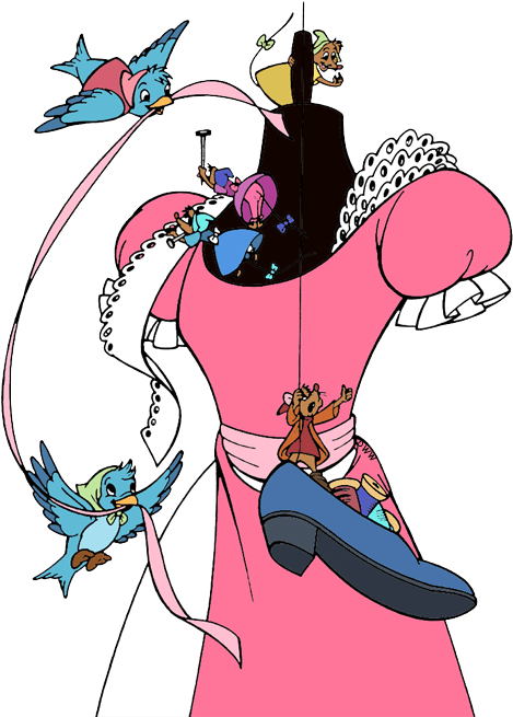 Disney Cinderella Clipart Free Clipart Junction Png - Cinderella Mice Clipart (500x665), Png Download