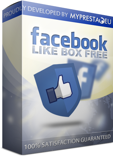 Likeboxfree Big Cover - Presta Shop Facebook Modul (394x546), Png Download