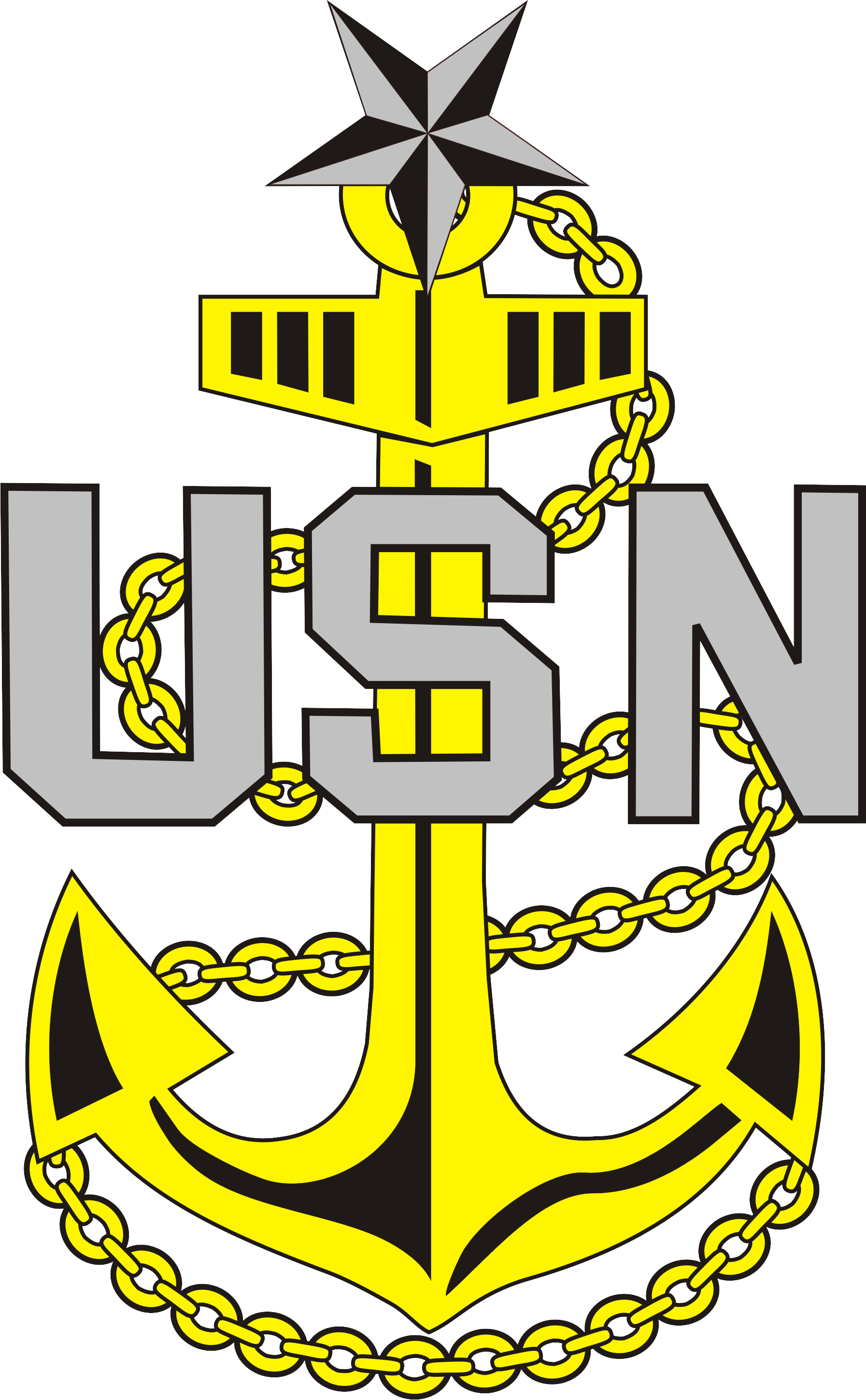 Welcome To The Goatlocker - Us Navy Senior Chief Anchor (1793x2898), Png Download