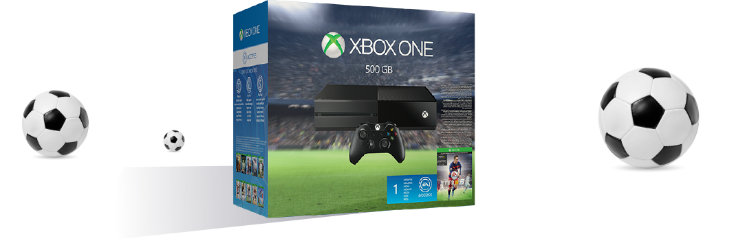 Win An Xbox One Fifa 16 Bundle - Xbox One Bundles Fifa (1070x354), Png Download