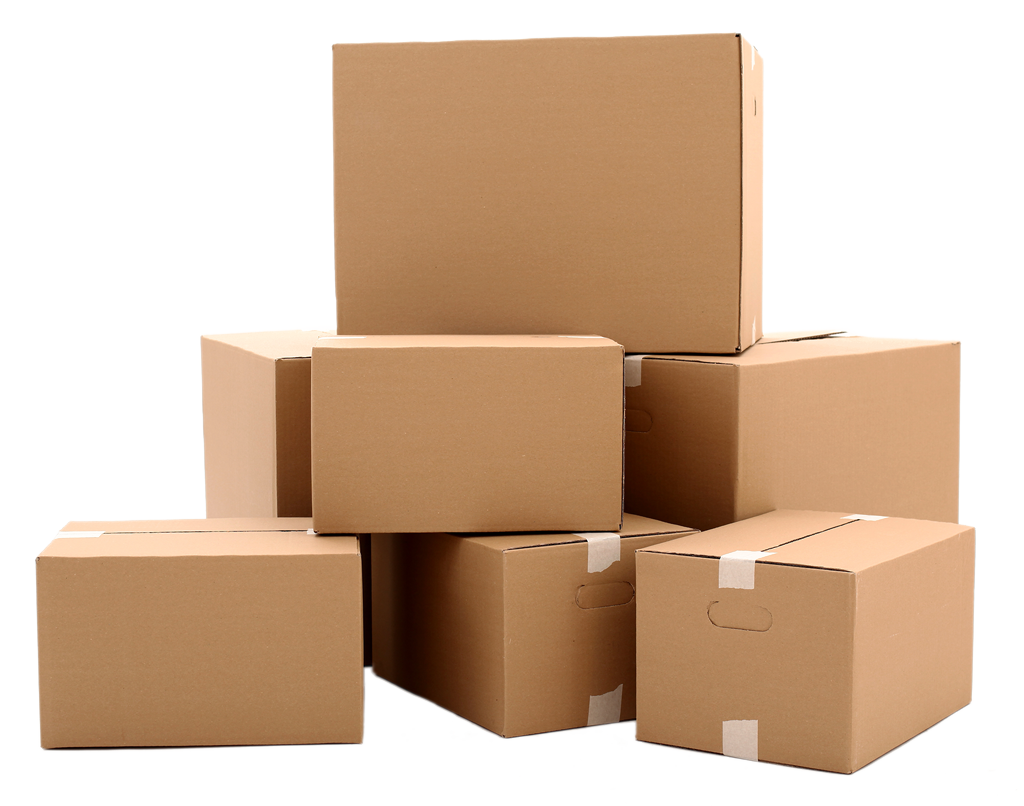 Boxes Png - Shipping Boxes Png (1024x806), Png Download