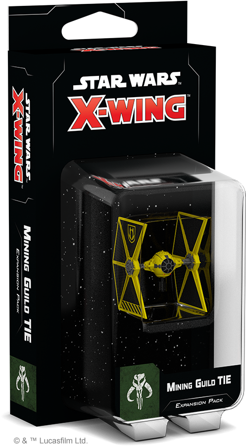 The Mining Guild Tie Expansion Pack Contains A Tie - X Wing 2nd Edition Ffg (500x914), Png Download