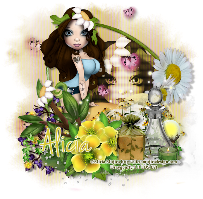 She S All About Spring, But Can Be Used - Bouquet (700x700), Png Download