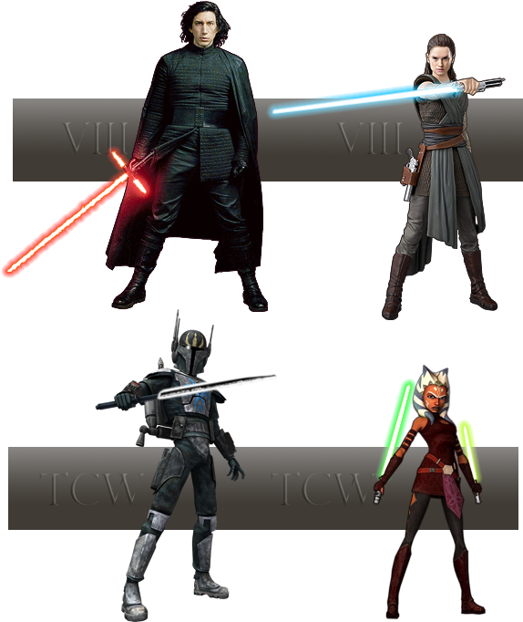No Caption Provided - Luke Skywalker Ashoka Tano (600x709), Png Download