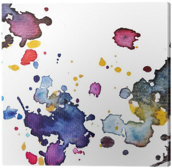 High-resolution Watercolor Paint Splatter Background - Purse Perch Combo Purse Hook Key Finder - Purple Water (400x400), Png Download