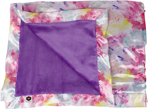 Children And Adult Luxuriously Soft, Fashionable, Multi - Watercolor Painting (500x500), Png Download