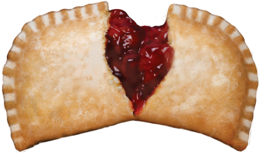 Cherry Snack Pie - Entenmann's Fruit Pies (480x327), Png Download