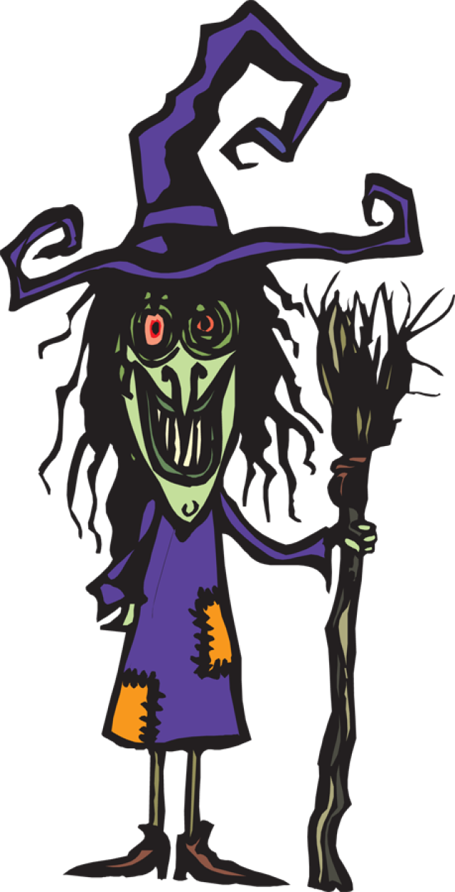 Of Ugly Witches Free Download Free - Cartoon Ugly Witch (640x1254), Png Download