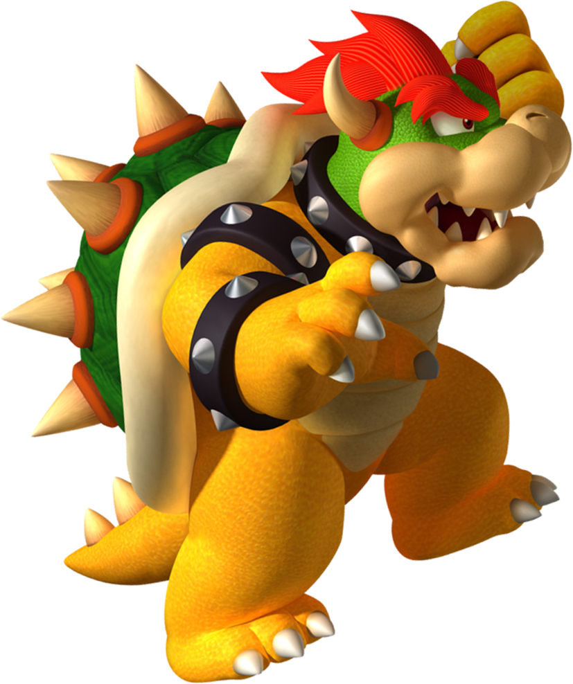 Bowser Nsmbvr (827x988), Png Download