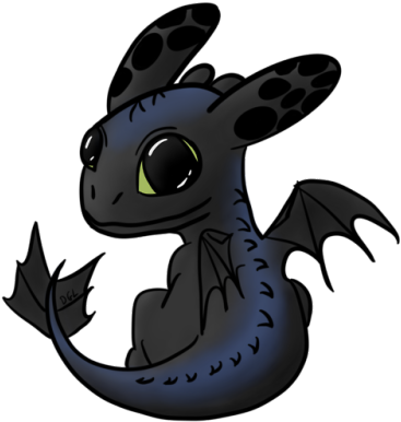 Baby Toothless - Toothless (500x500), Png Download
