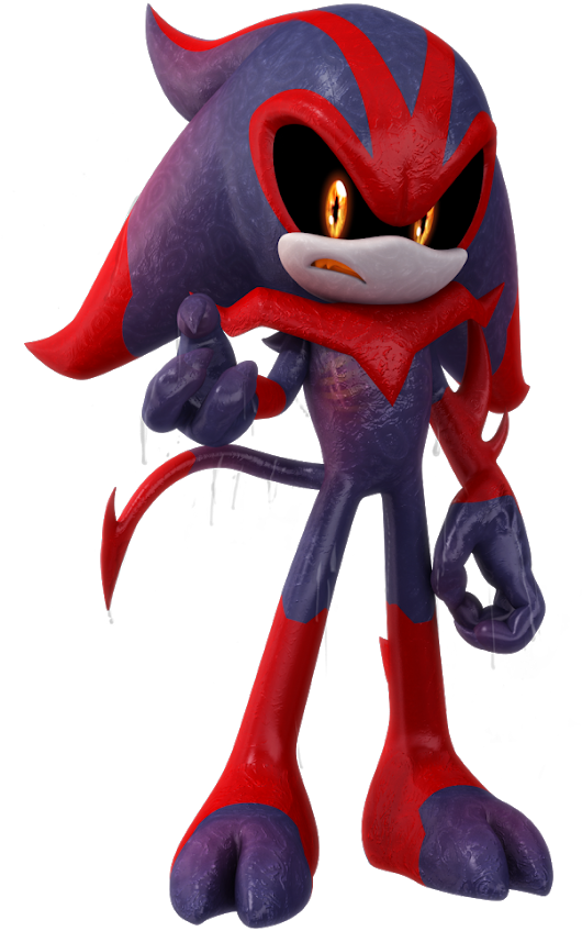 Photo - Black Shadow The Hedgehog (530x895), Png Download