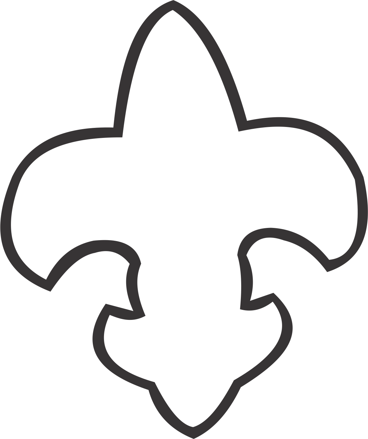Fleur De Lis - Opel Stickers (1178x1404), Png Download